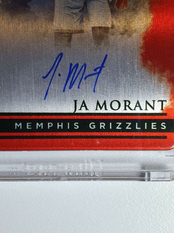 2019-20 Impeccable Ja Morant Rookie AUTO RED /60 - Rare Gem