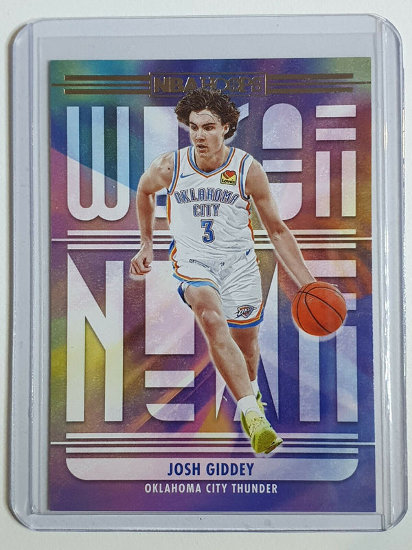 2021 NBA Hoops Josh Giddey Rookie #6 We Got Next RC - Ready to Grade