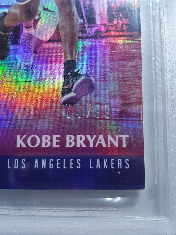 2017 Status Kobe Bryant #PATCH HOLO /99 Game Worn Jersey - BGS 9 (POP 1)