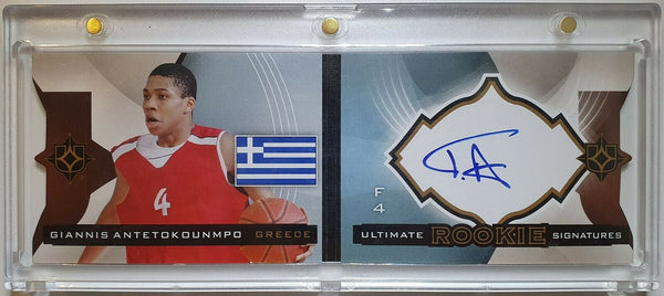 2013 Upper Deck Giannis Antetokounmpo Rookie AUTO /250 Booklet - Rare Gem