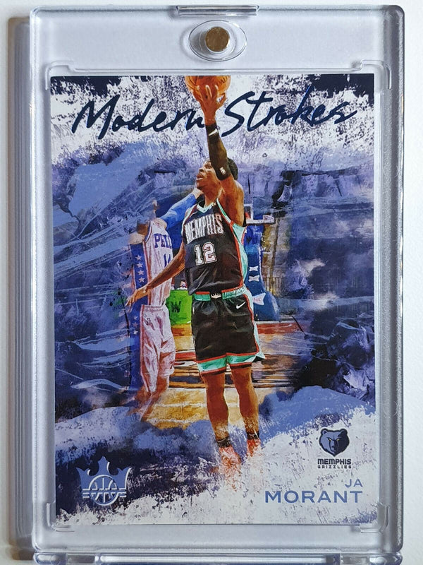 2020 Court Kings Ja Morant #11 BLUE Prizm /99 Modern Strokes