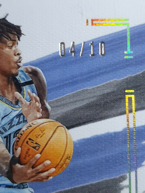 2020 Panini Impeccable Ja Morant #80 GOLD Prizm /10 - Rare Gem