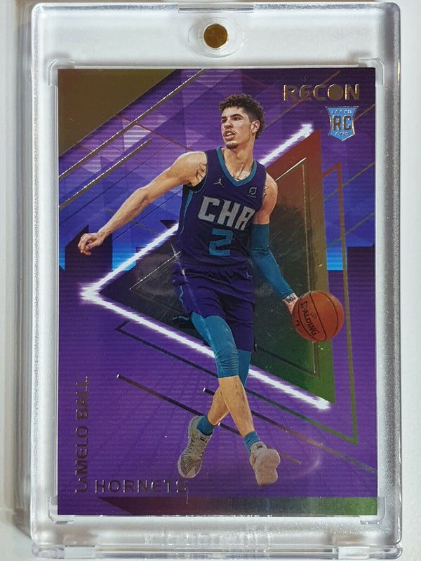 2020 Recon Lamelo Ball Rookie #102 HOLO FOIL - Ready to Grade