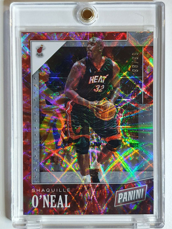 2019 Panini Black Shaquille O'Neal #28 FUTURE FRAMES Prizm /99 - Ready to Grade