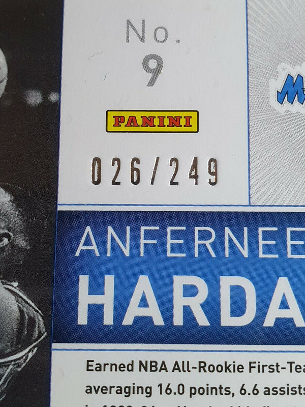 2014 Totally Certified Anfernee Hardaway #PATCH RED /249 Game Worn Jersey