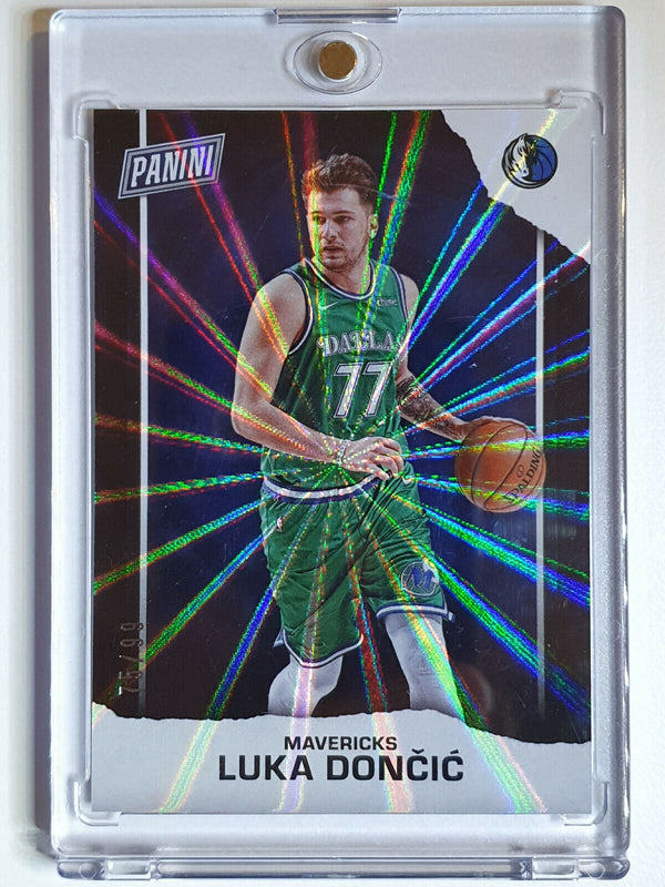 2021 Panini Luka Doncic #BK10 INFINITE RAINBOW Holo /99 - Ready to Grade