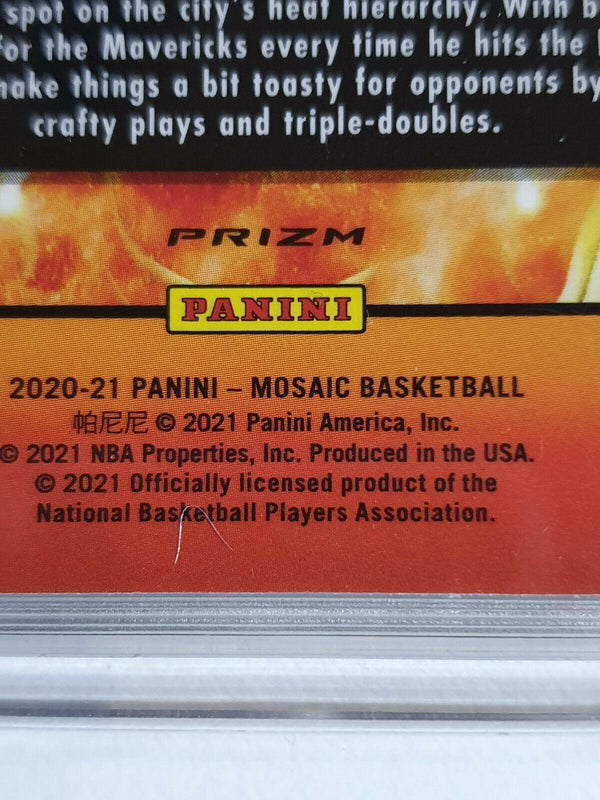 2020 Panini Mosaic Luka Doncic #8 STRAIGHT FIRE Prizm SP - Ready to Grade