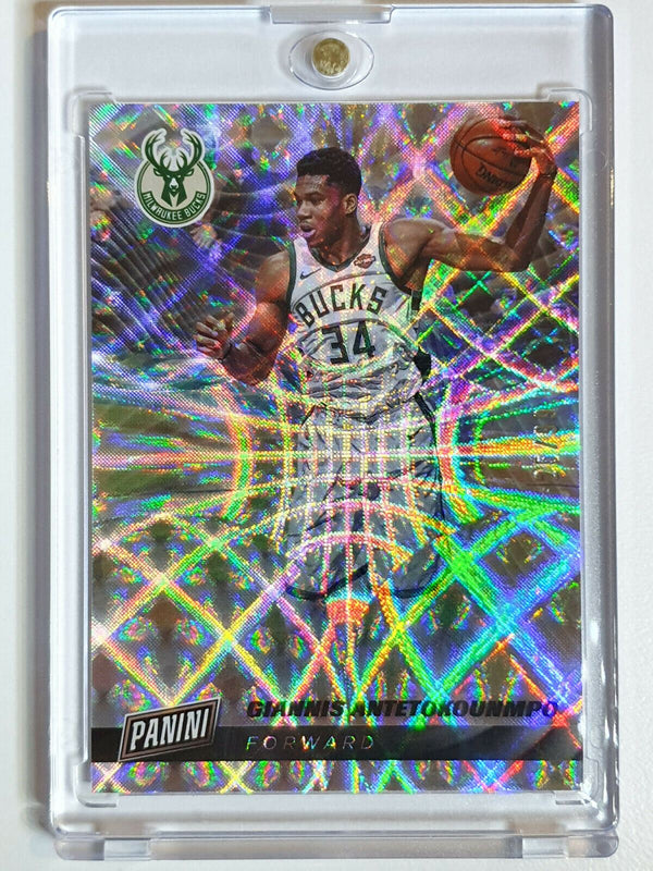 2019 Panini Giannis Antetokounmpo #9 FUTURE FRAMES HOLO /99 - Ready to Grade