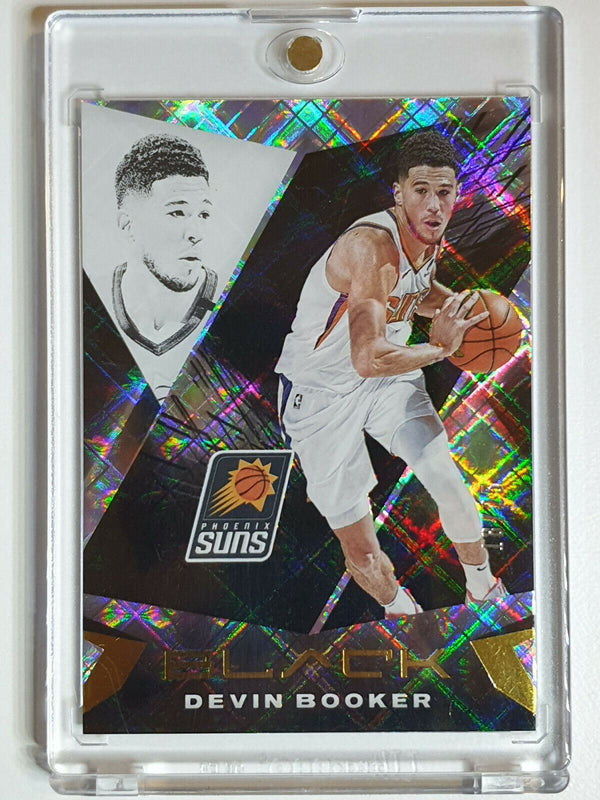 2021 Panini Black Devin Booker #61 DIAMOND AWE HOLO /25 - Ready to Grade