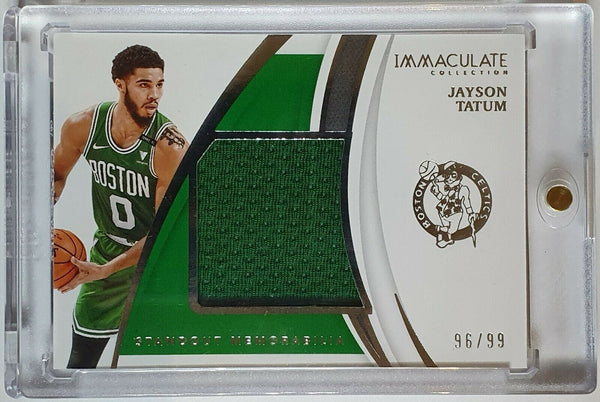 Lot Detail - 2017-18 Jayson Tatum Boston Celtics Rookie Game-Used