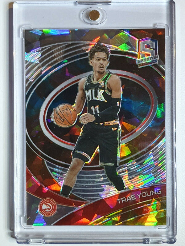 2020 Panini Spectra Trae Young #17 ASTRAL /35 Prizm - Ready to Grade