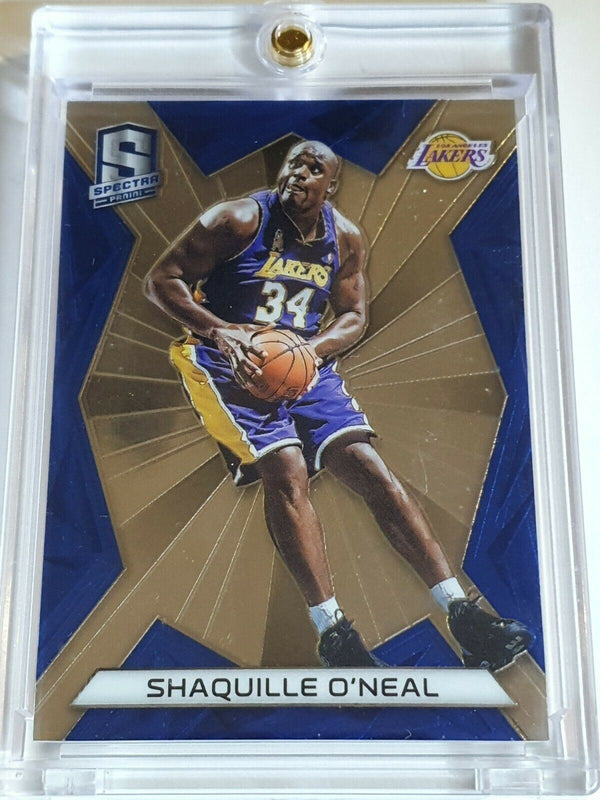 2015 Panini Spectra Shaquille O'Neal BLUE SILVER /125 - Rare