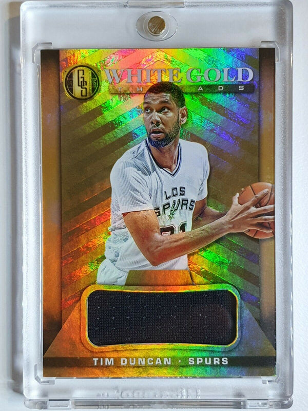 2014 Gold Standard Tim Duncan #PATCH /49 Game Worn Jersey - Rare