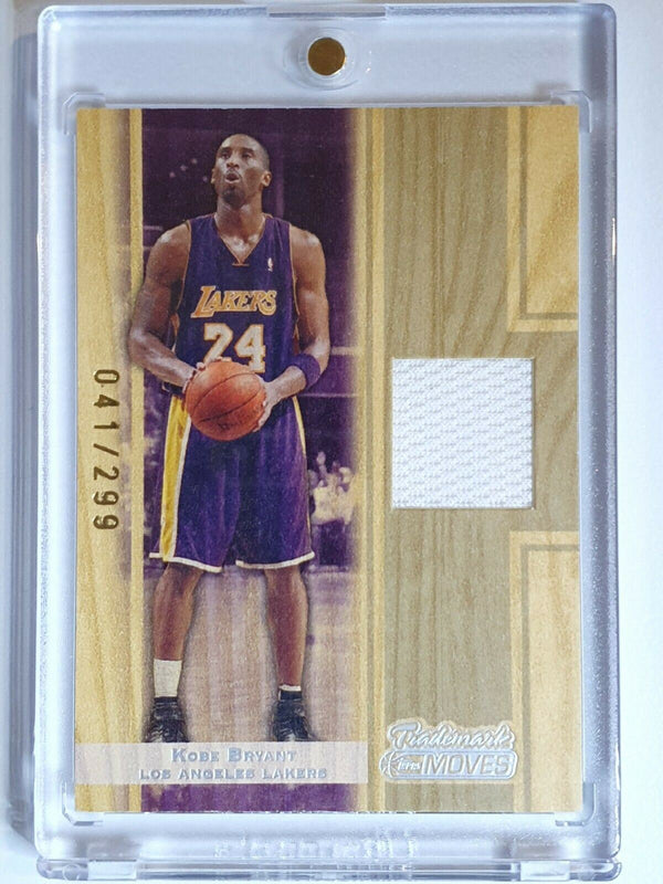 2007 Topps Kobe Bryant #PATCH /299 Game Worn Jersey - Rare