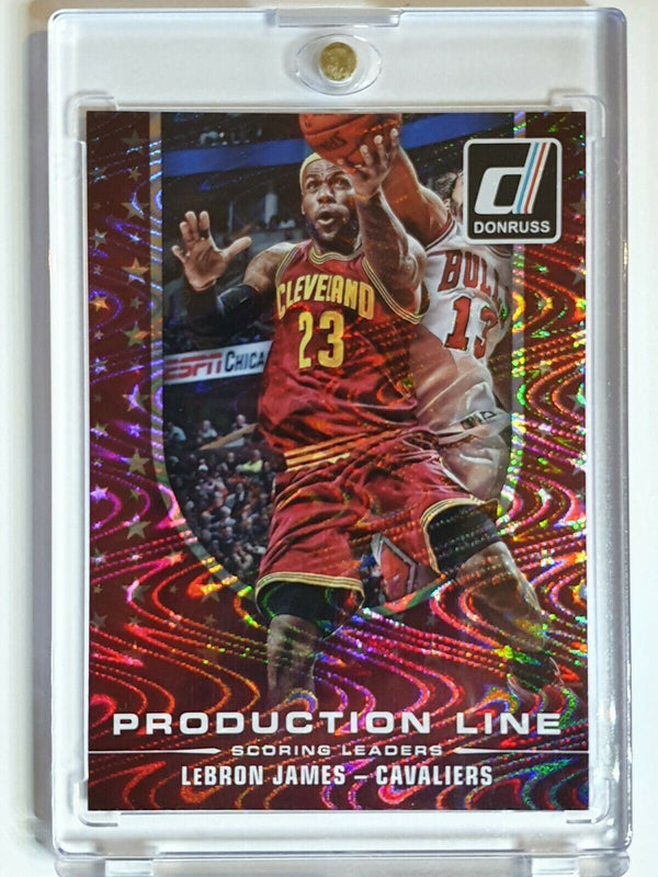 2014 Panini Donruss LeBron James #3 SWIRLORAMA Prizm - Ready to Grade