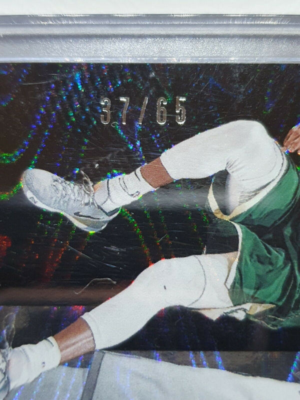 2019 Panini Black Giannis Antetokounmpo #4 SWIRLORAMA /65 - Ready to Grade