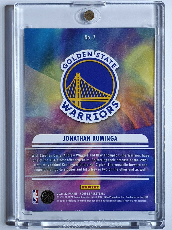 2021 Panini NBA Hoops Jonathan Kuminga Rookie #7 We Got Next RC - Rare