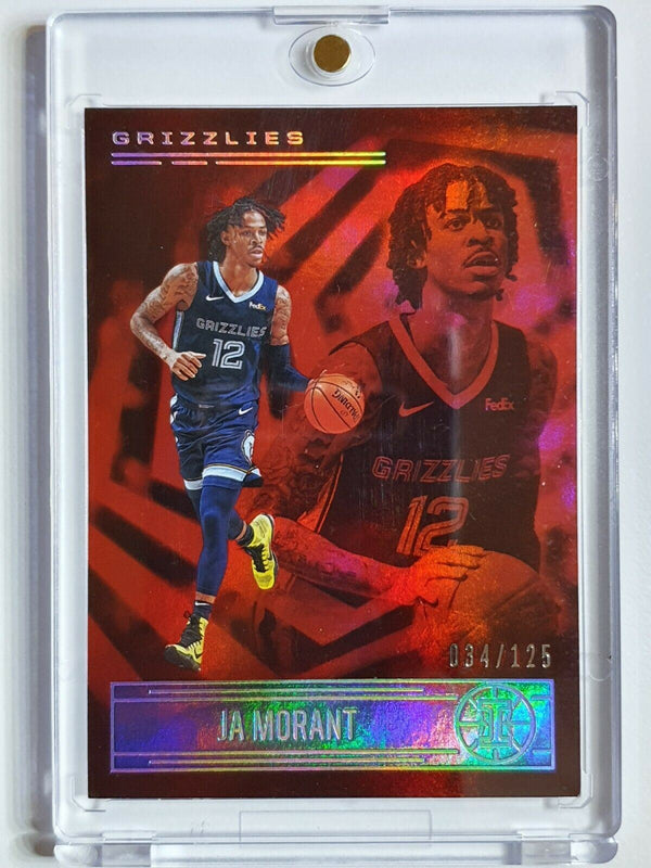 2020 Panini Illusions Ja Morant #1 RUBY /125 Holo - Ready for Grading