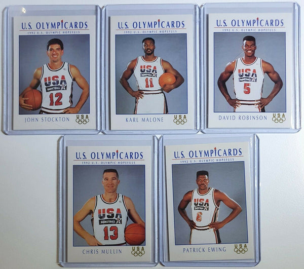 1992 Impel Olympicards USA Basketball Dream Team FULL SET with TEAM CARD - Rare