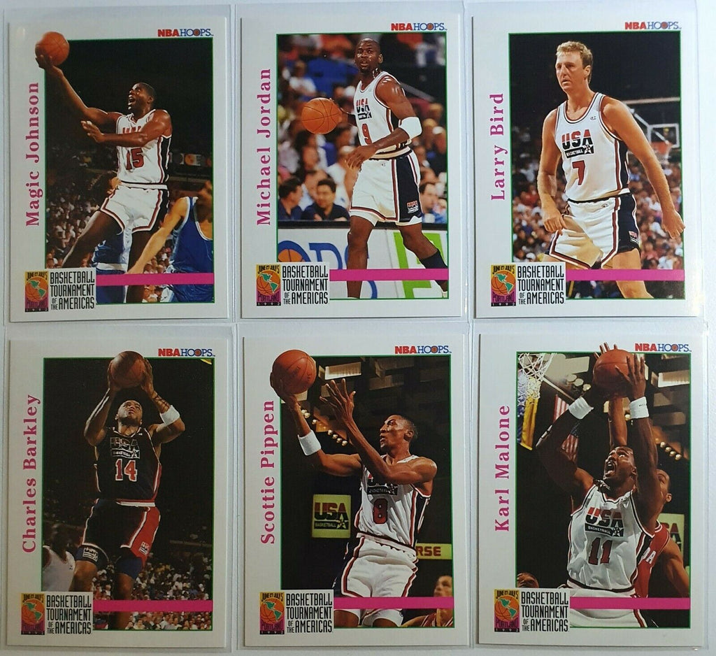 1992 Hoops USA Basketball Dream Team COMPLETE 12 CARD SET