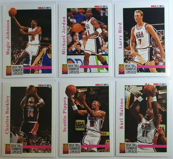 1992 Hoops USA Basketball Dream Team COMPLETE 12 CARD SET 