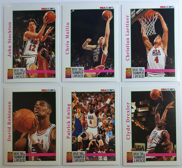 1992 Hoops USA Basketball Dream Team COMPLETE 12 CARD SET 