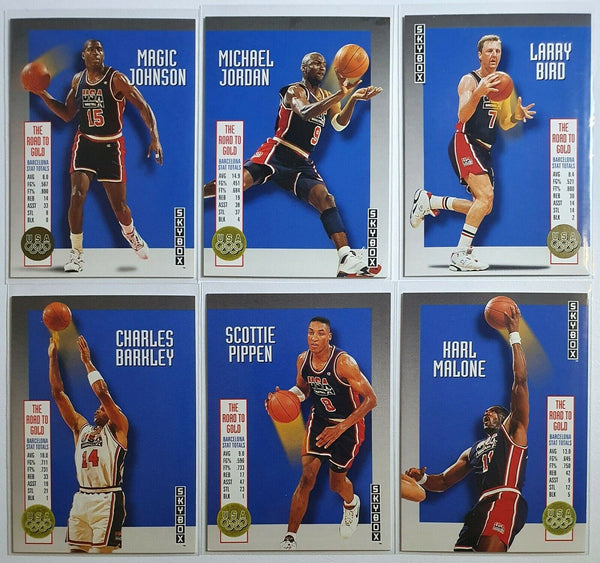 1992 Skybox USA Basketball Olympic Dream Team COMPLETE SET 