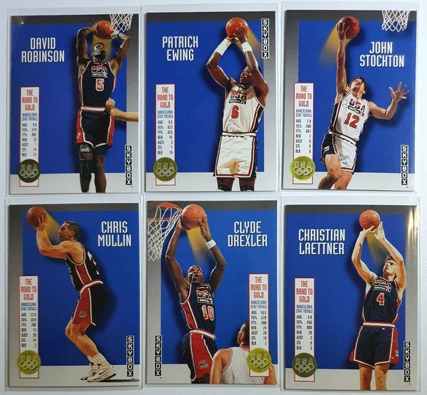 1992 Skybox USA Basketball Olympic Dream Team COMPLETE SET 