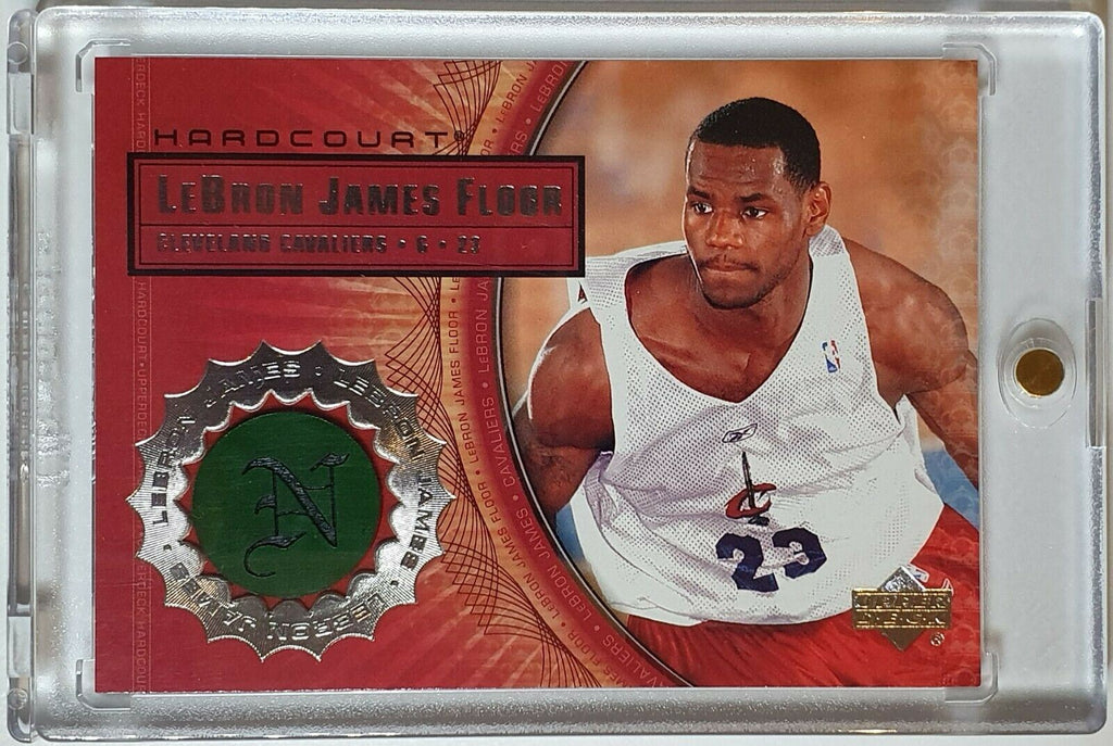 2003 U.D. HARDCOURT Lebron James outlet floor