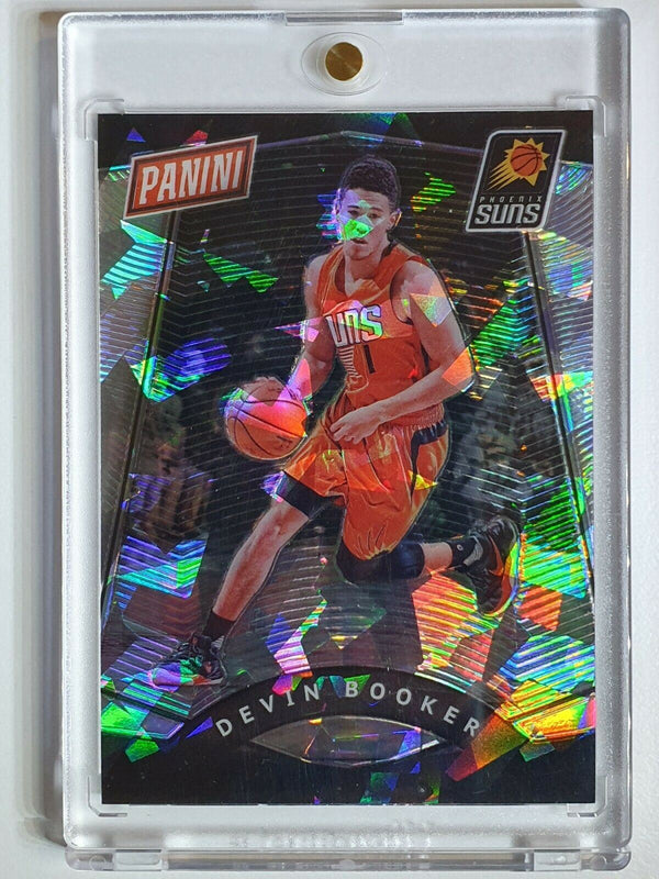 2017 Panini National Devin Booker #45 CRACKED ICE /25 - Rare