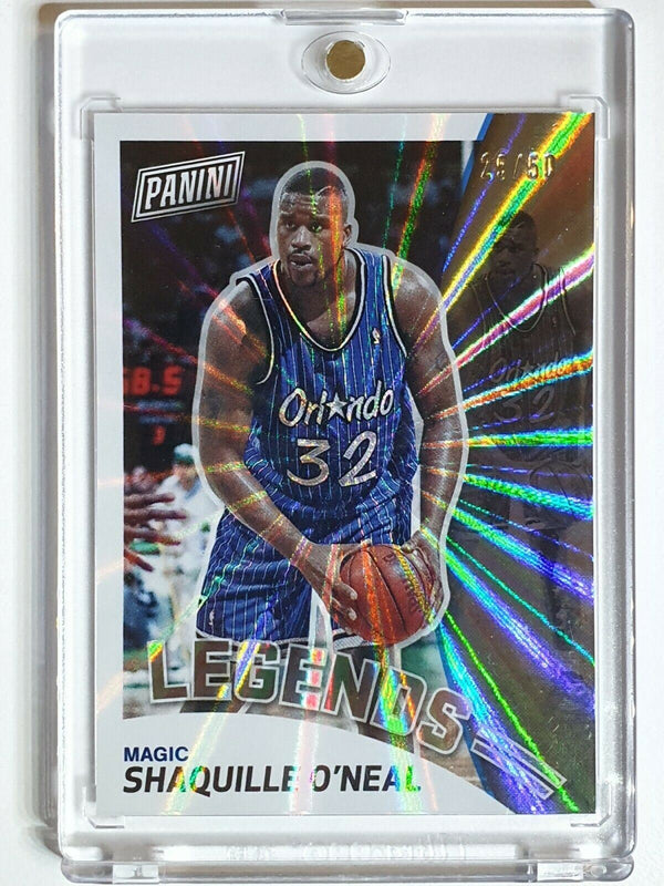 2019 Panini The National Shaquille O'Neal INFINITE LAZER /50 - Ready to Grade