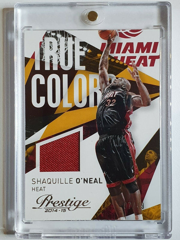 2014 Prestige Shaquille O'Neal #33 #PATCH /49 Game Worn Jersey - Rare