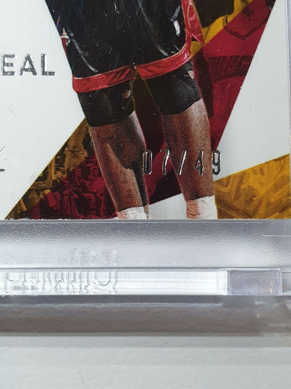 2014 Prestige Shaquille O'Neal #33 #PATCH /49 Game Worn Jersey - Rare