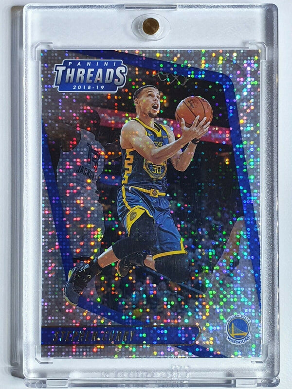 2018 Panini Threads Stephen Curry #95 DAZZLE Holo - Ready to Grade