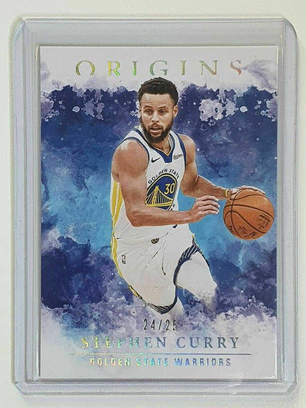 2 x Stephen Curry Serial Numbered Cards (Origins + Patch)