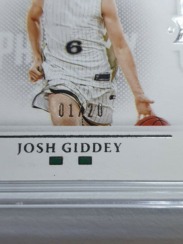 2021 Flawless Josh Giddey Rookie #PATCH /20 DUAL Jersey Swatches - Rare