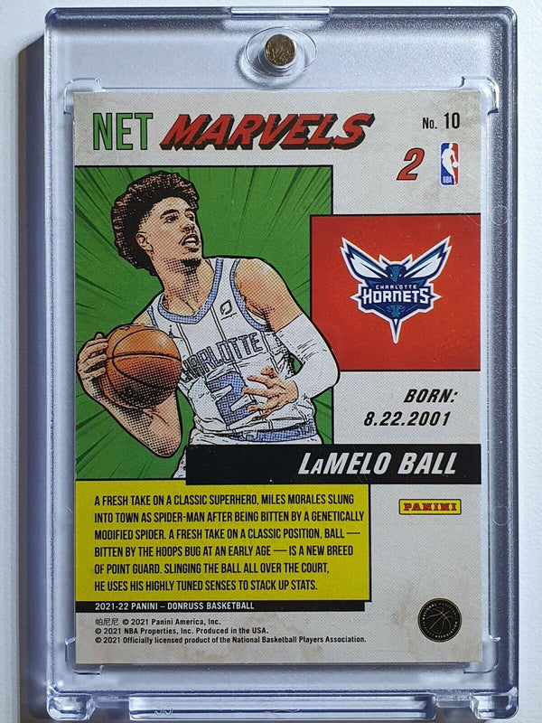 2021 Panini Donruss LaMelo Ball #10 NET MARVELS - Ready to Grade