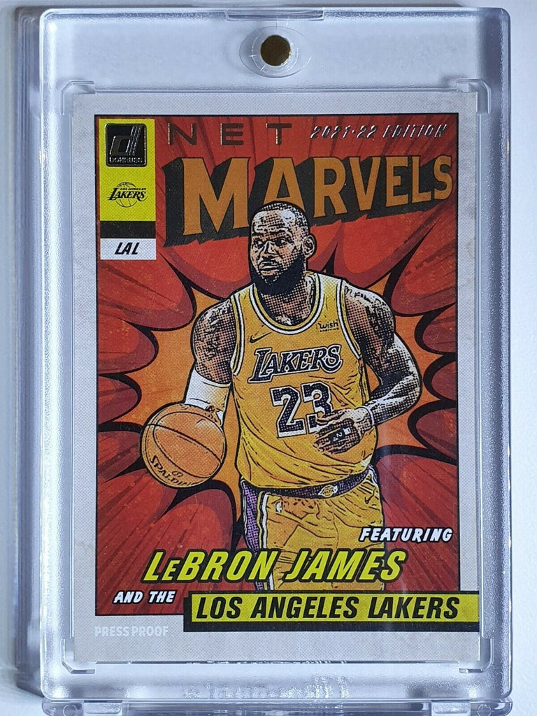 2021 Panini Donruss LeBron James #2 NET MARVELS - Ready to Grade ...