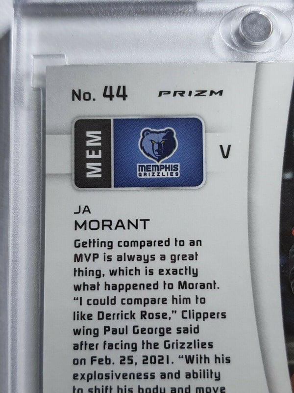 2020 Spectra Ja Morant #44 Variation GREEN Prizm - Rare