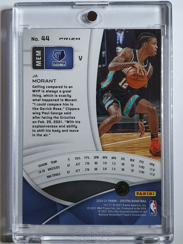 2020 Spectra Ja Morant #44 Variation GREEN Prizm - Rare