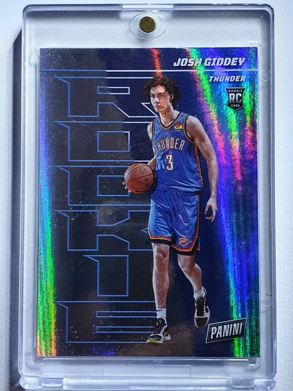 2021 Panini Josh Giddey Rookie #56 SILVER HOLO RC Player of the Day
