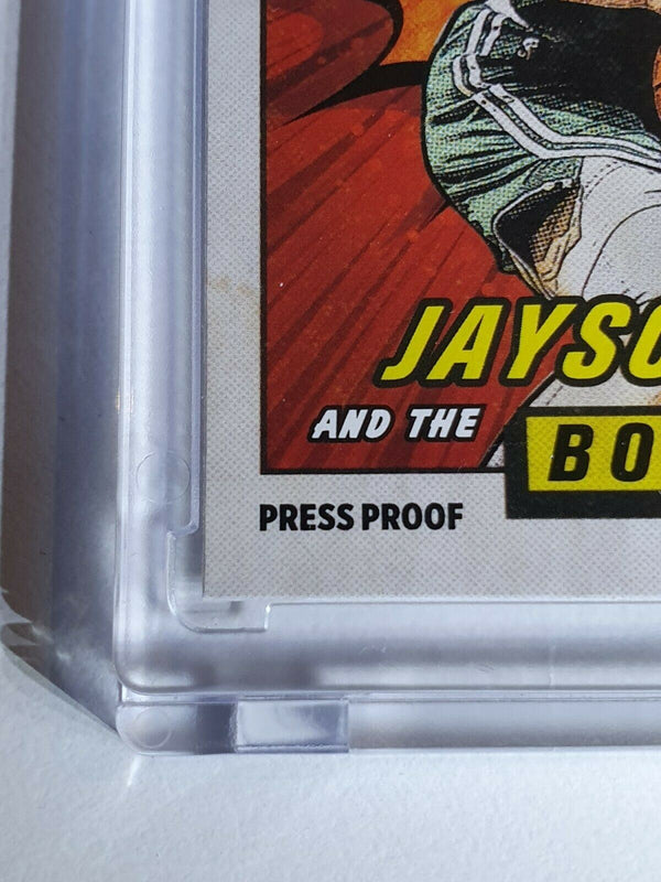 2021 Panini Donruss Jason Tatum #19 Net Marvels PRESS PROOF - Ready to Grade