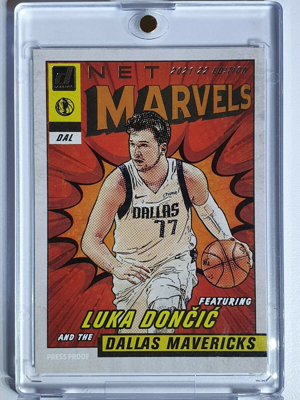 2021 Panini Donruss Luka Doncic #1 NET MARVELS - Ready to Grade