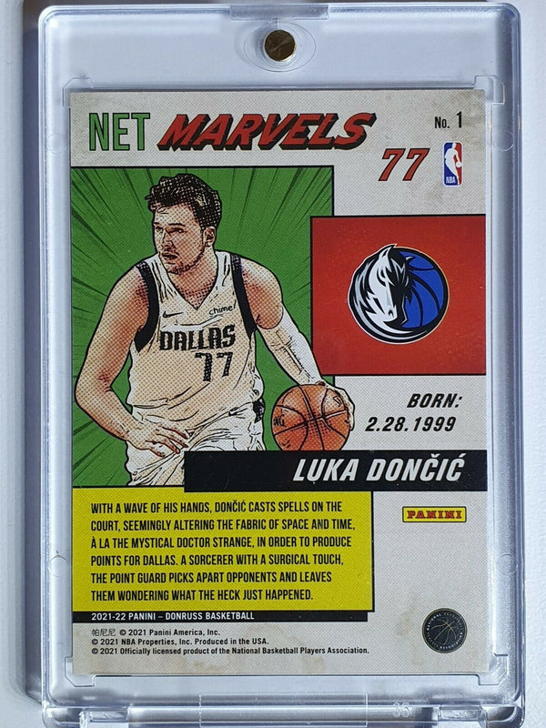 2021 Panini Donruss Luka Doncic #1 NET MARVELS - Ready to Grade