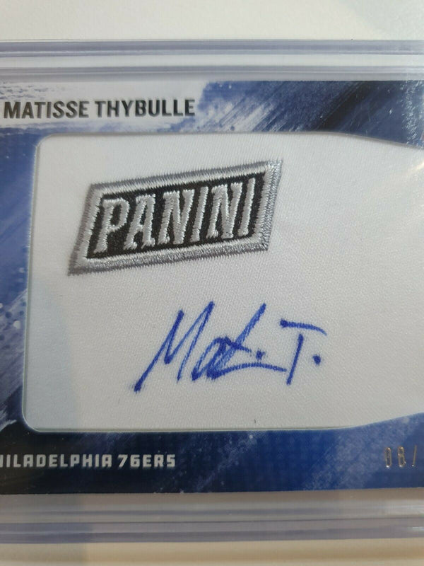 2019 Panini Matisse Thybulle #PATCH AUTO /10 Logo - Very Rare