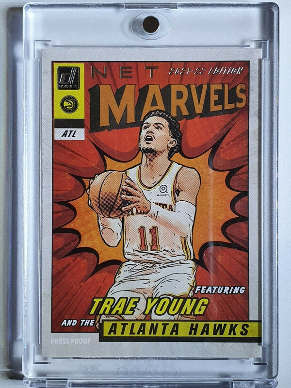 2021 Panini Donruss Trae Young #5 NET MARVELS - Ready to Grade