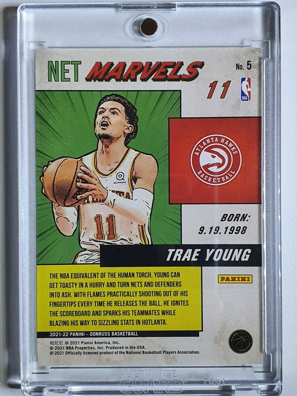 2021 Panini Donruss Trae Young #5 NET MARVELS - Ready to Grade