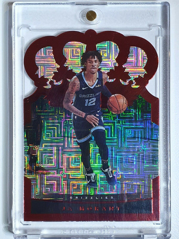 2020 Panini Crown Royale Ja Morant #4 ASIA RED Prizm Die Cut - Ready to Grade