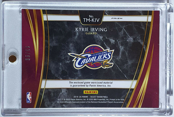 2019 Select Kyrie Irving #Patch PURPLE /99 Game Worn jersey - Ready for Grading