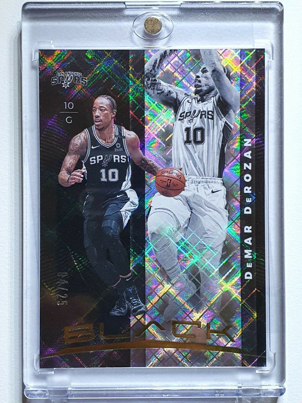 2019 Panini Black DeMar DeRozan #56 DIAMOND AWE /25 - Ready to Grade